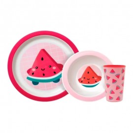 Kit Refeição Infantil Frutti Melancia - BUBA